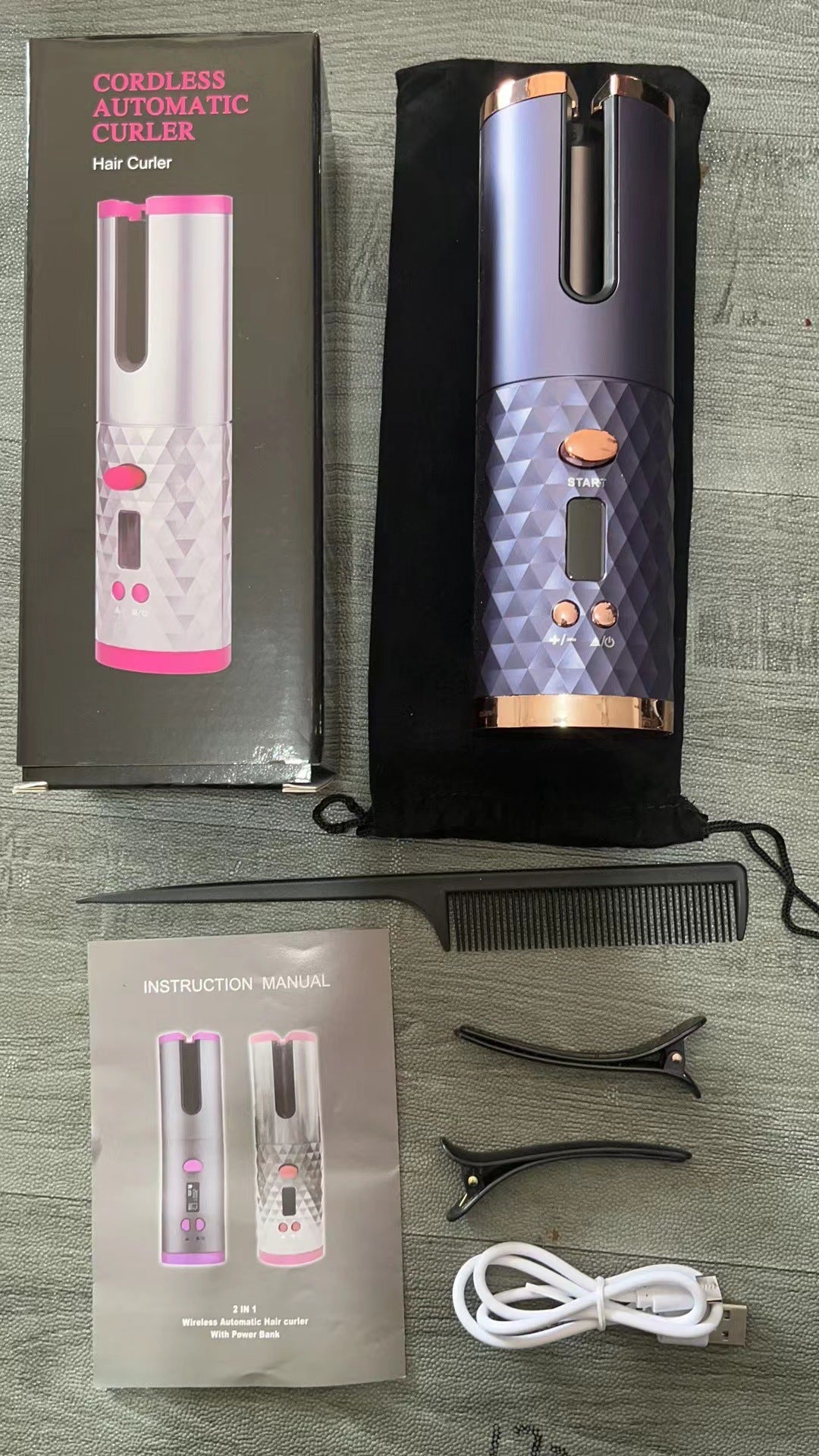 Rizador de Pelo Portátil